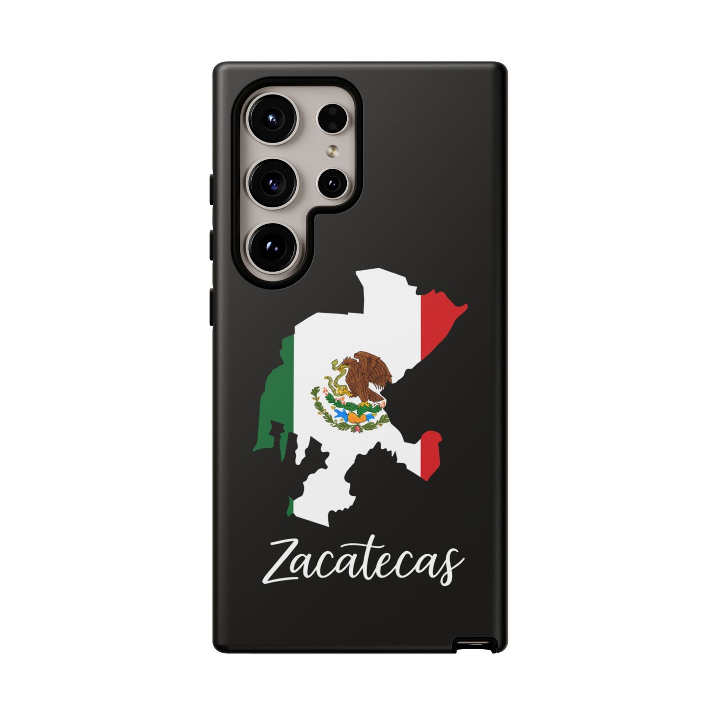 Zacatecas Mexico Flag Map Phone Case | Mexican American Pride Tough Case for iPhone & Samsung