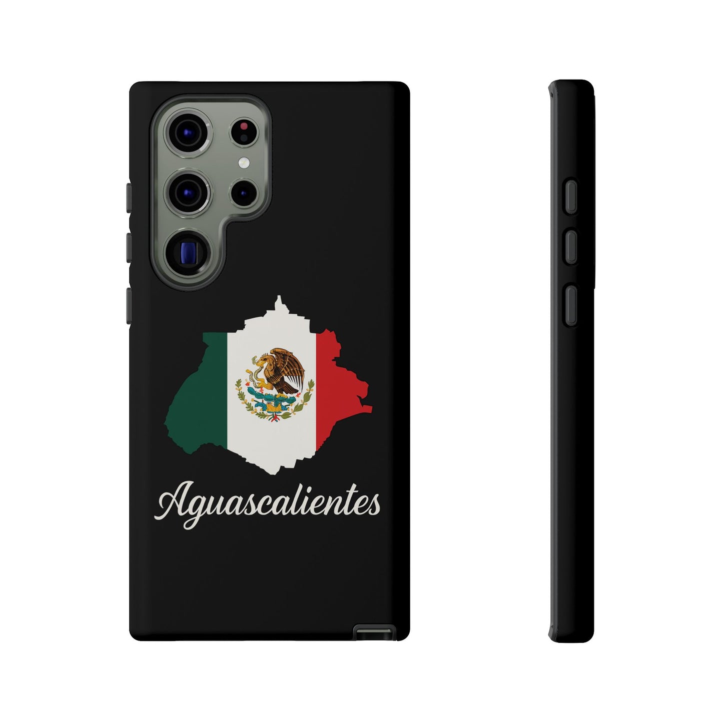 Aguascalientes Mexico Flag Map Phone Case | Mexican American Pride Tough Case for iPhone & Samsung