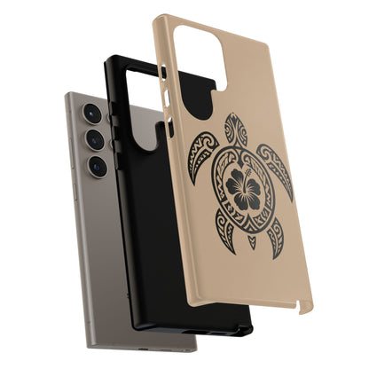 Polynesian Turtle Phone Case | Hawaiian Beach Tough Cover