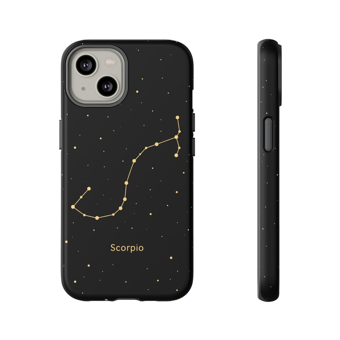 Scorpio Zodiac Constellation Phone Case – Luxe Gold Celestial Cover