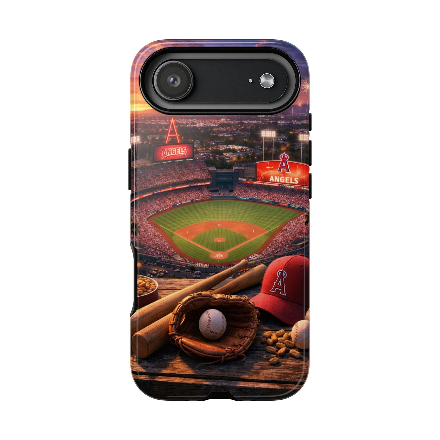 Baseball Stadium Phone Case Sports Fan Ballpark Game Day Tough Case