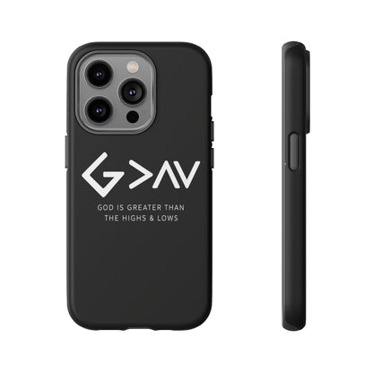 God Is Greater Than The Highs & Lows G>∧∨ Christian Phone Case