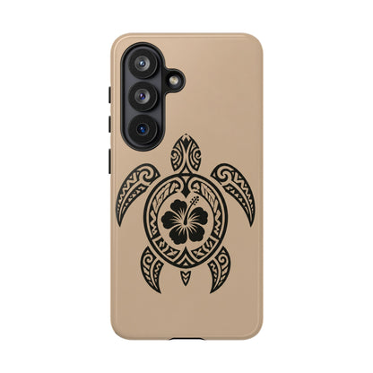 Polynesian Turtle Phone Case | Hawaiian Beach Tough Cover