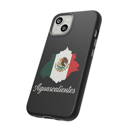 Aguascalientes Mexico Flag Map Phone Case | Mexican American Pride Tough Case for iPhone & Samsung