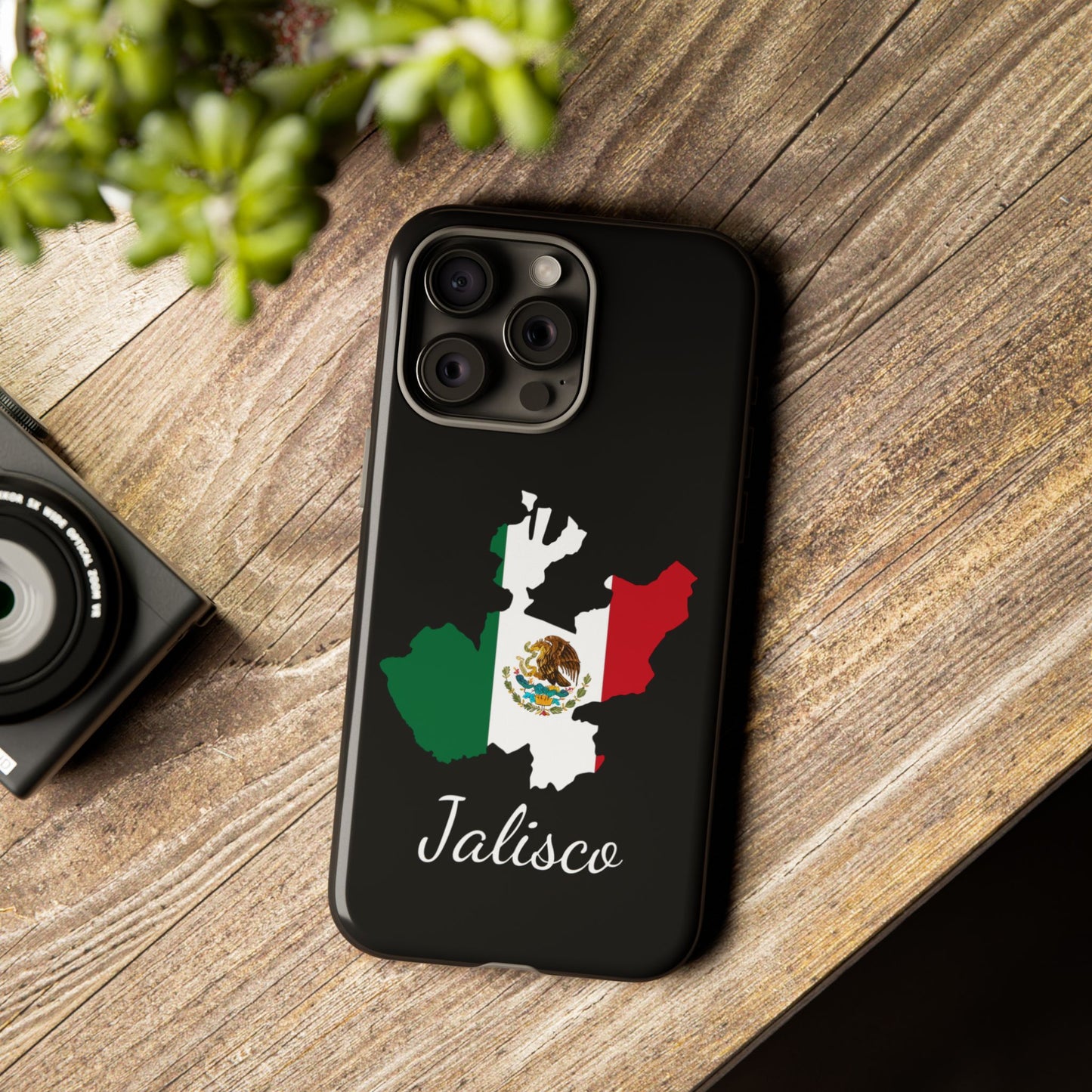 Jalisco Mexico Flag Map Phone Case | Mexican American Pride Tough Case for iPhone & Samsung