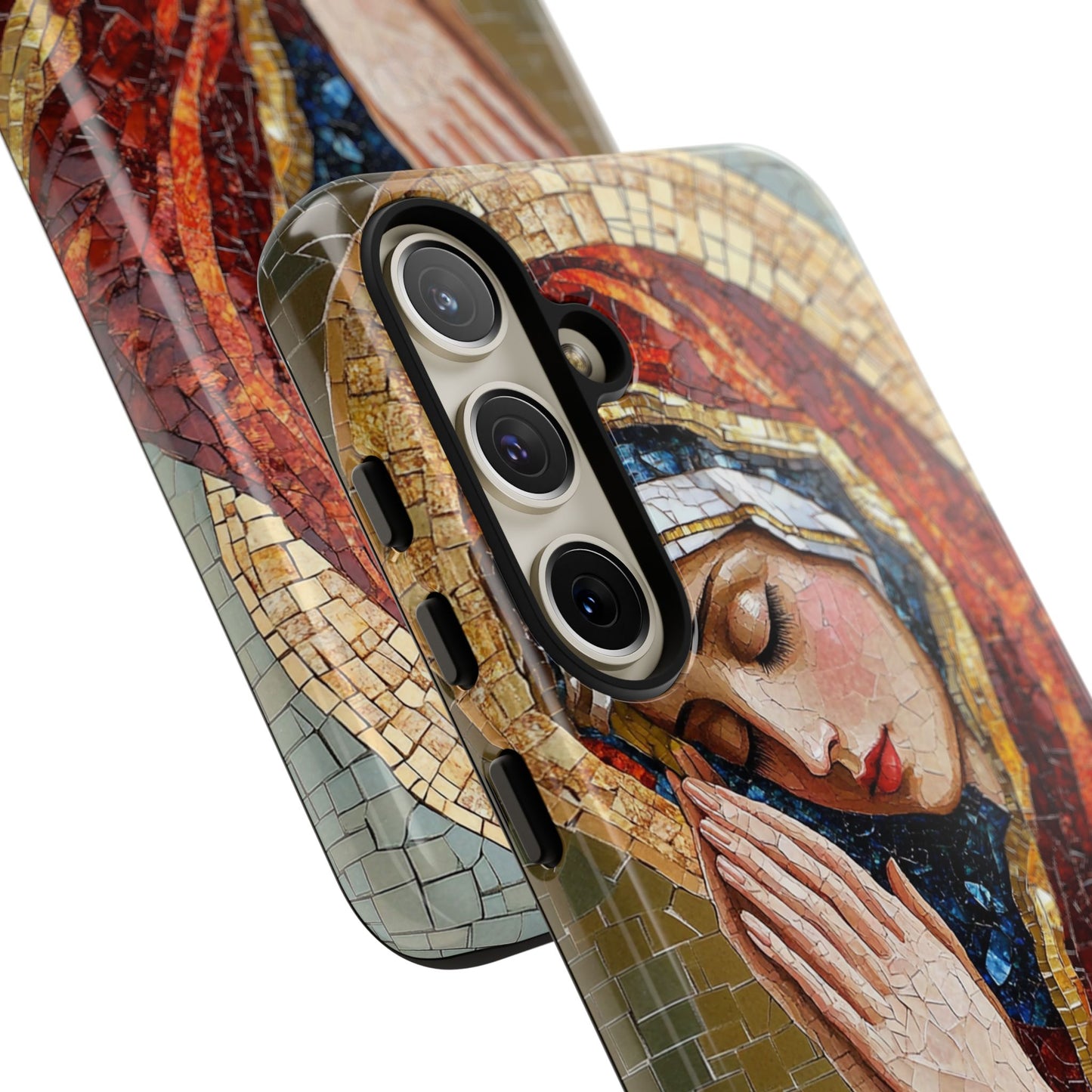 Virgin Mary Phone Case, Catholic Phone Case, Christian Aesthetic Case, Religious iPhone Case, Saint Art Case, Faith Gift
