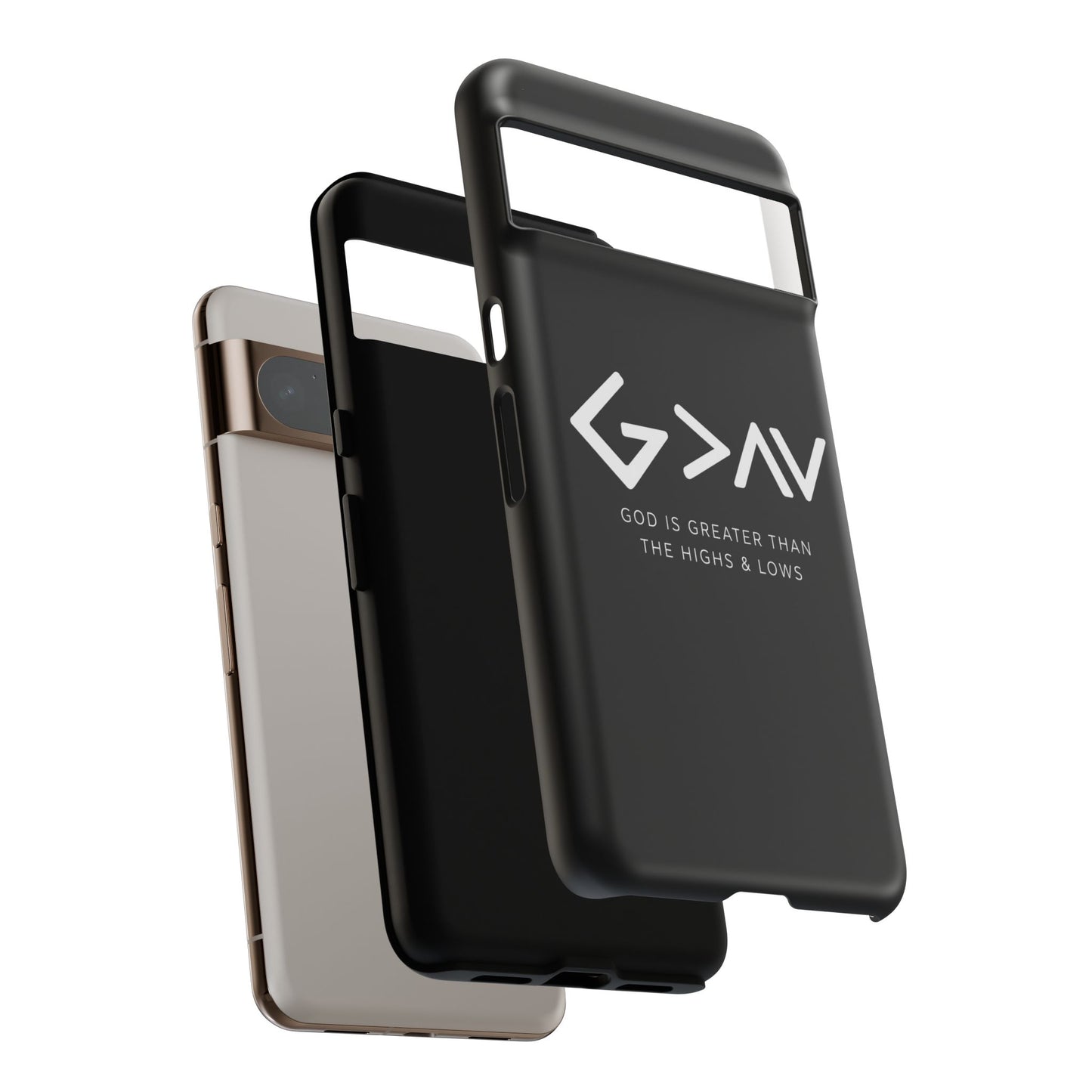 God Is Greater Than The Highs & Lows G>∧∨ Christian Phone Case