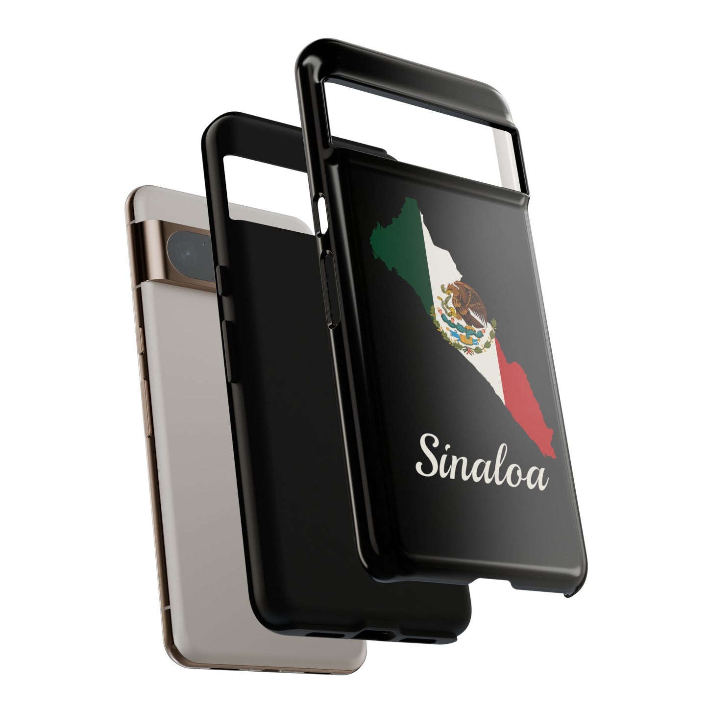 Sinaloa Mexico Flag Map Phone Case | Mexican American Pride Tough Case for iPhone & Samsung