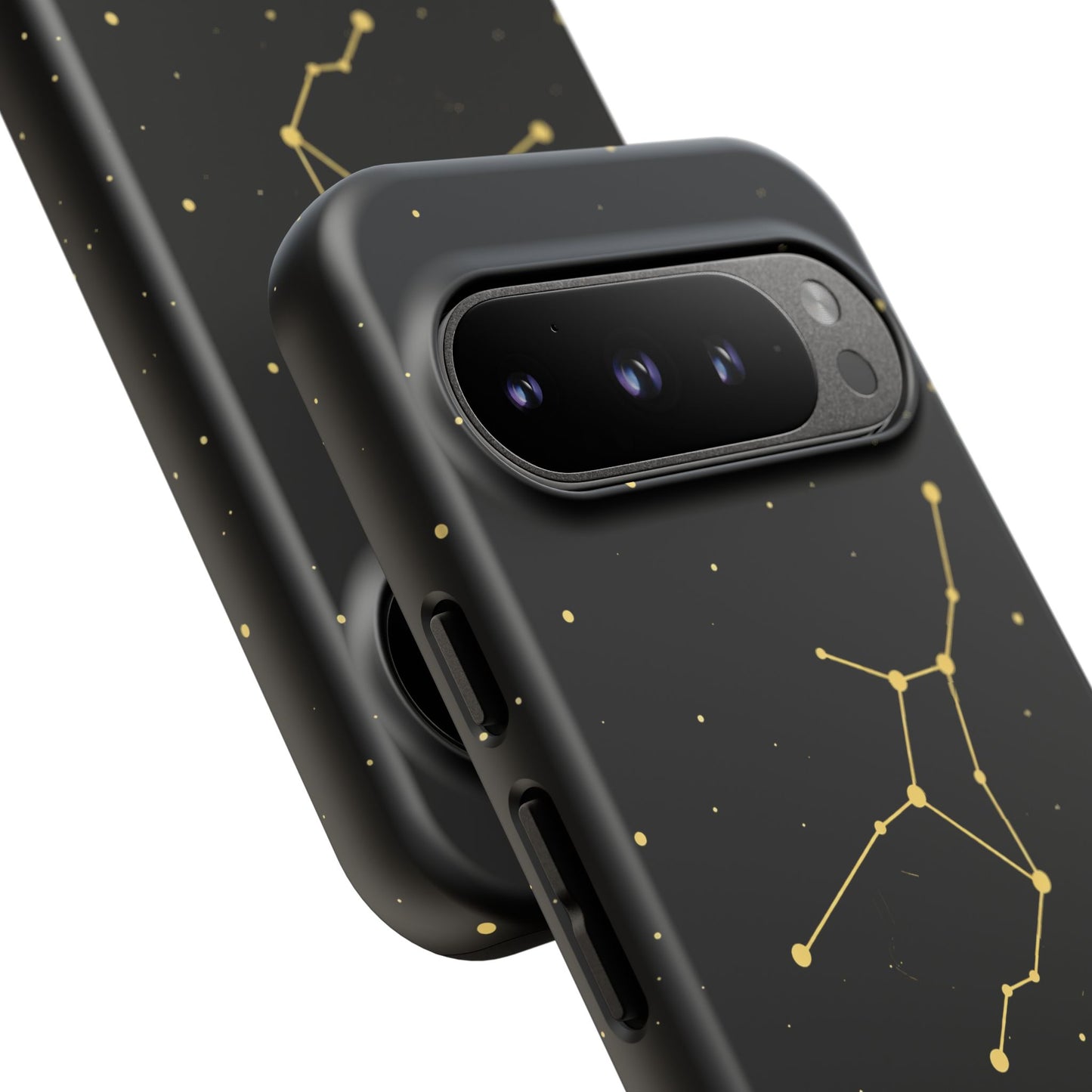 Virgo Zodiac Constellation Phone Case – Luxe Gold Celestial Cover