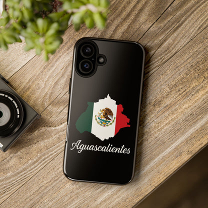 Aguascalientes Mexico Flag Map Phone Case | Mexican American Pride Tough Case for iPhone & Samsung