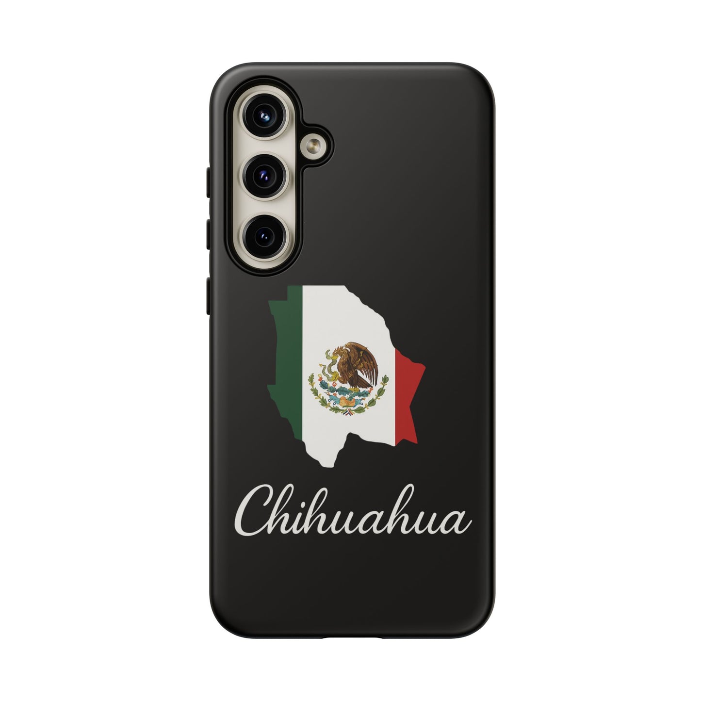 Chihuahua Mexico Flag Map Phone Case | Mexican American Pride Tough Case for iPhone & Samsung
