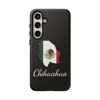 Chihuahua Mexico Flag Map Phone Case | Mexican American Pride Tough Case for iPhone & Samsung