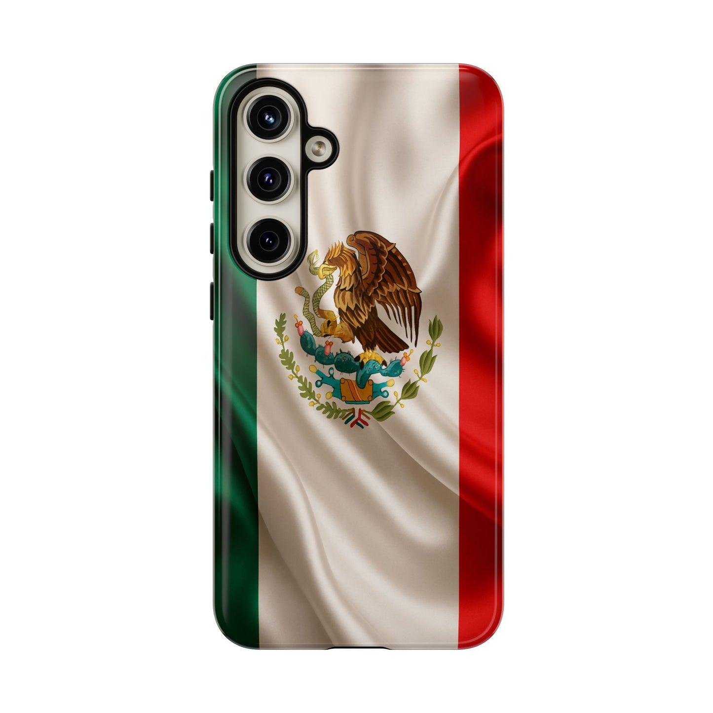 Mexico Flag Phone Case | Mexican Pride iPhone & Samsung Case | Tricolor Aesthetic Tough Protective Cover