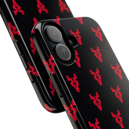 Mazatlán Bull Phone Case – Black Red Streetwear Tough Shockproof Cover