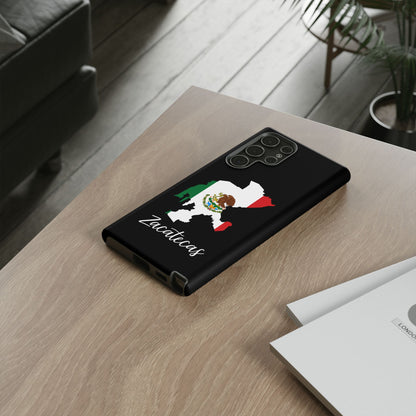Zacatecas Mexico Flag Map Phone Case | Mexican American Pride Tough Case for iPhone & Samsung