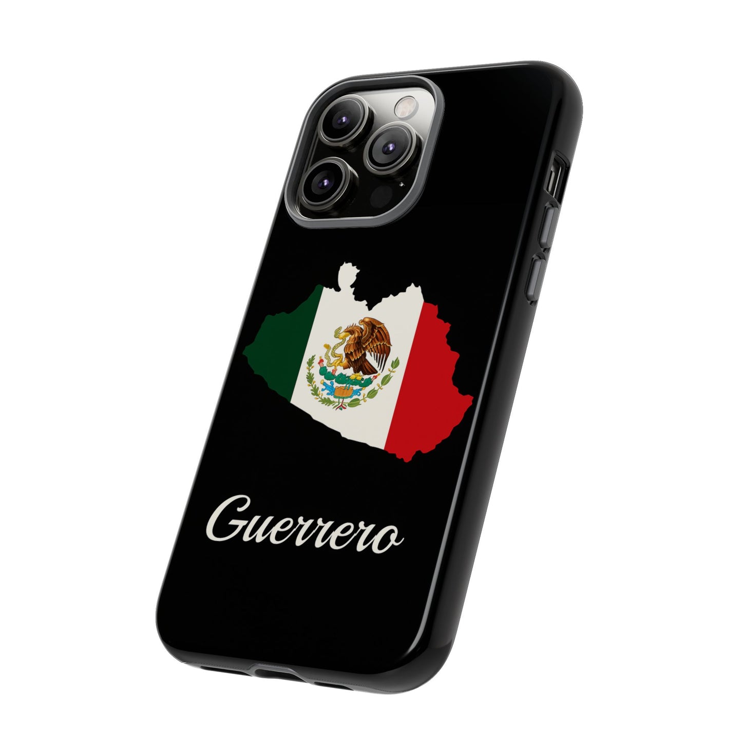 Guerrero Mexico Flag Map Phone Case | Mexican American Pride Tough Case for iPhone & Samsung