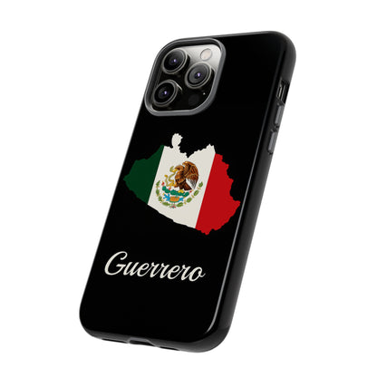 Guerrero Mexico Flag Map Phone Case | Mexican American Pride Tough Case for iPhone & Samsung