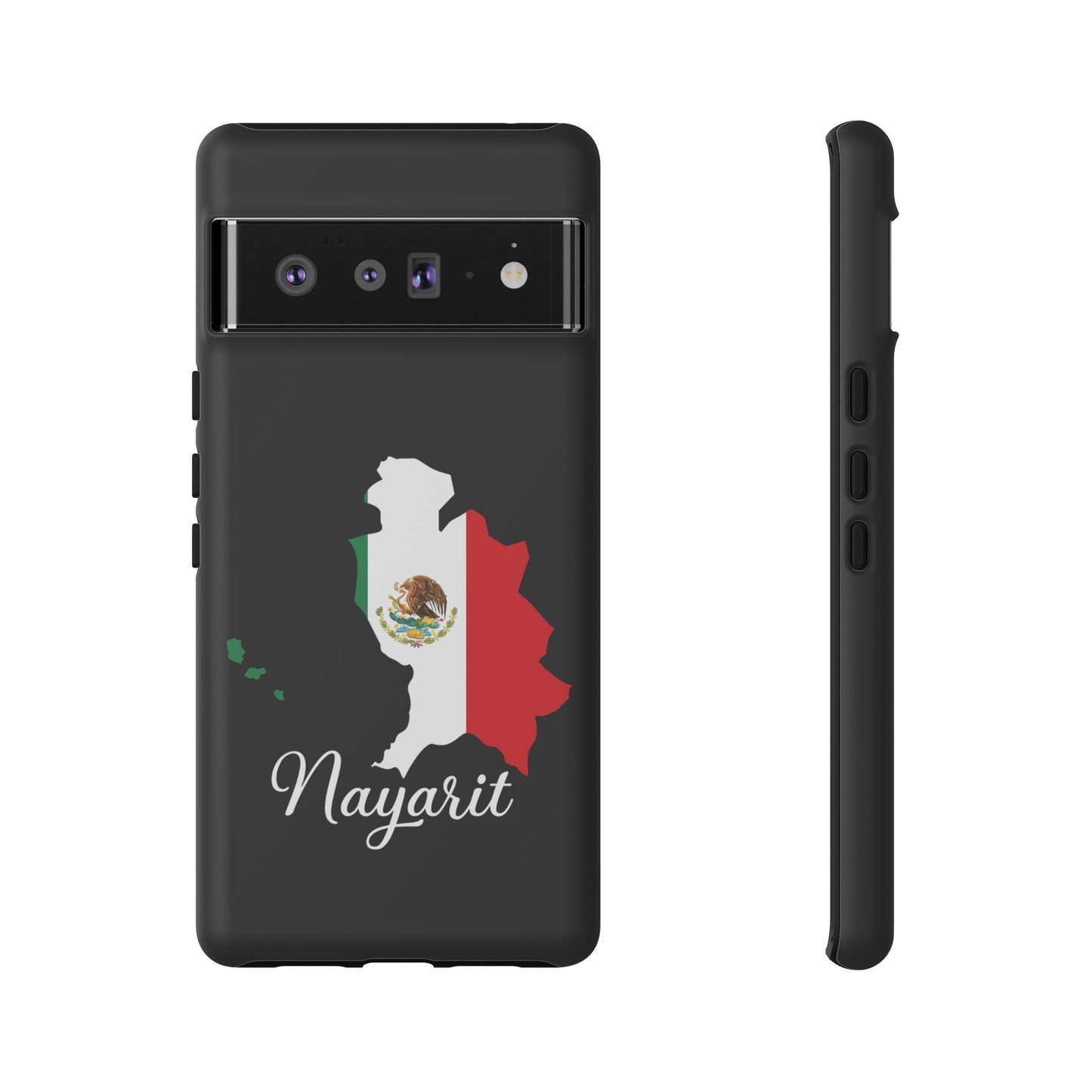 Nayarit Mexico Flag Map Phone Case | Mexican American Pride Tough Case for iPhone & Samsung