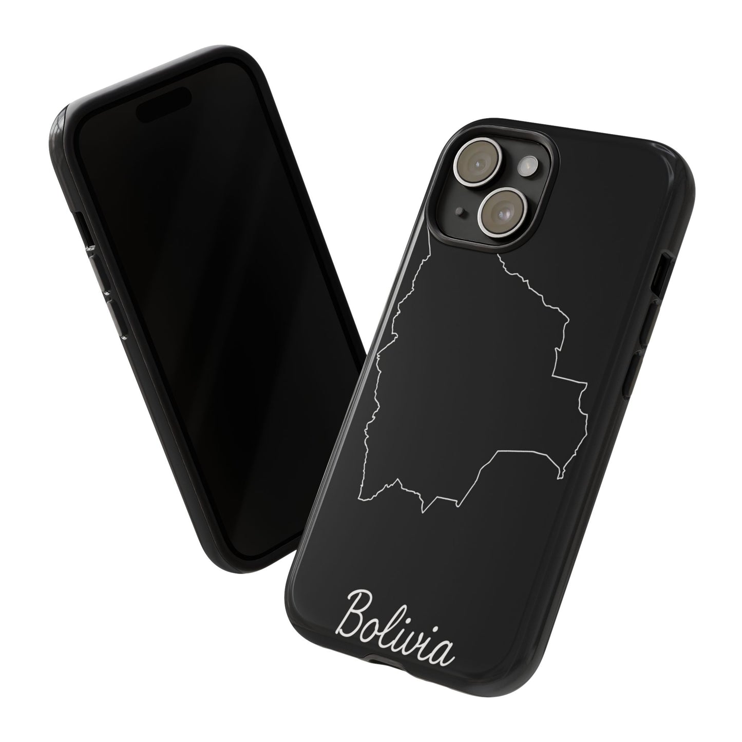 Bolivia Outline Phone Case – Minimal Country Map Tough Cover