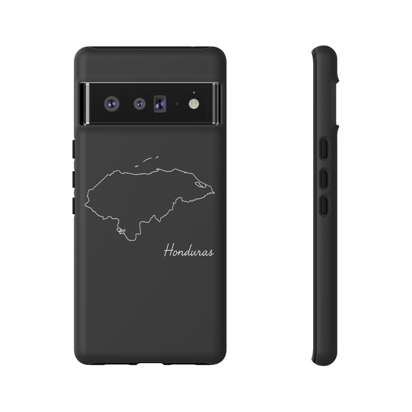 Honduras Outline Phone Case – Minimal Country Map Tough Case (iPhone, Samsung, Pixel)