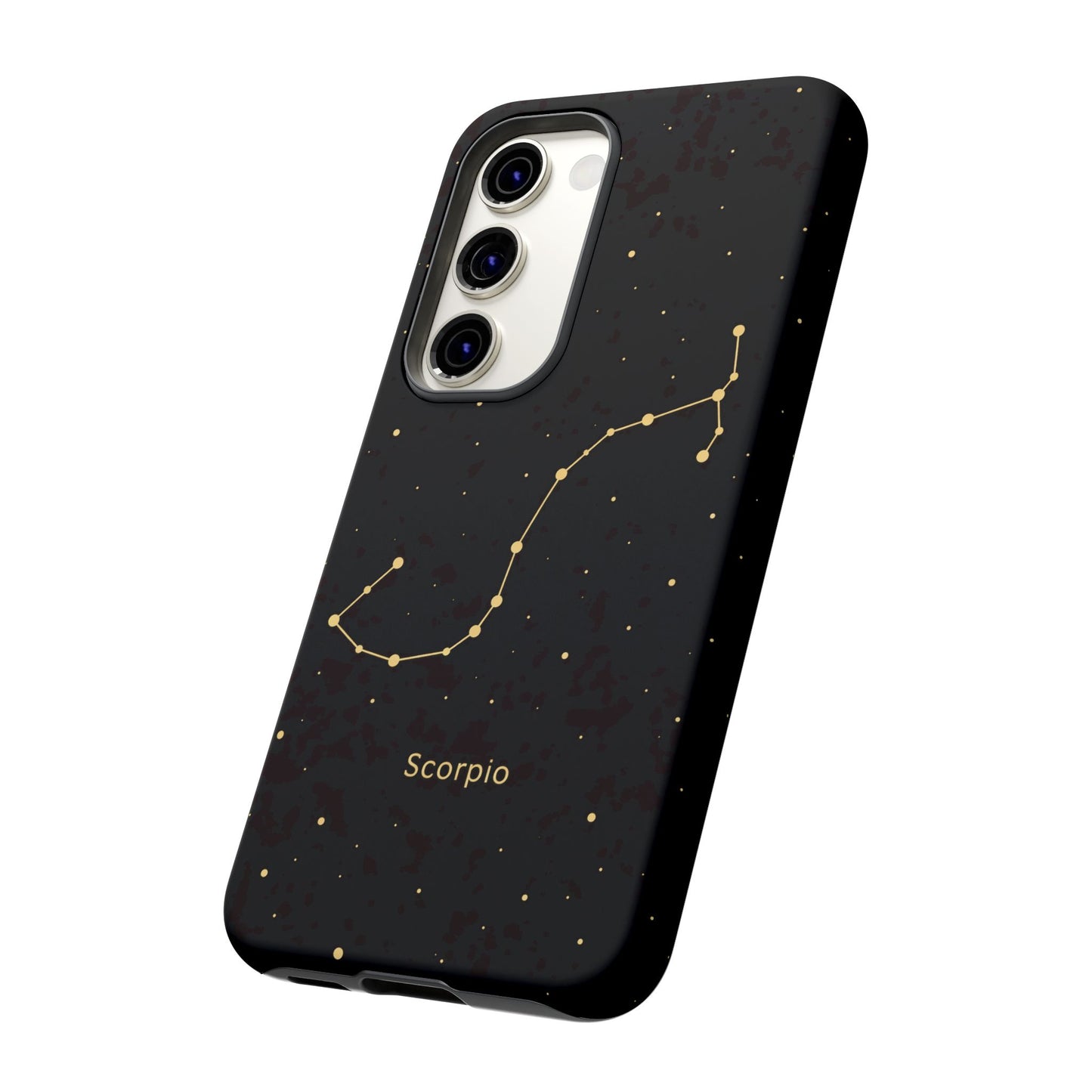 Scorpio Zodiac Constellation Phone Case – Luxe Gold Celestial Cover
