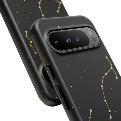Scorpio Zodiac Constellation Phone Case – Luxe Gold Celestial Cover