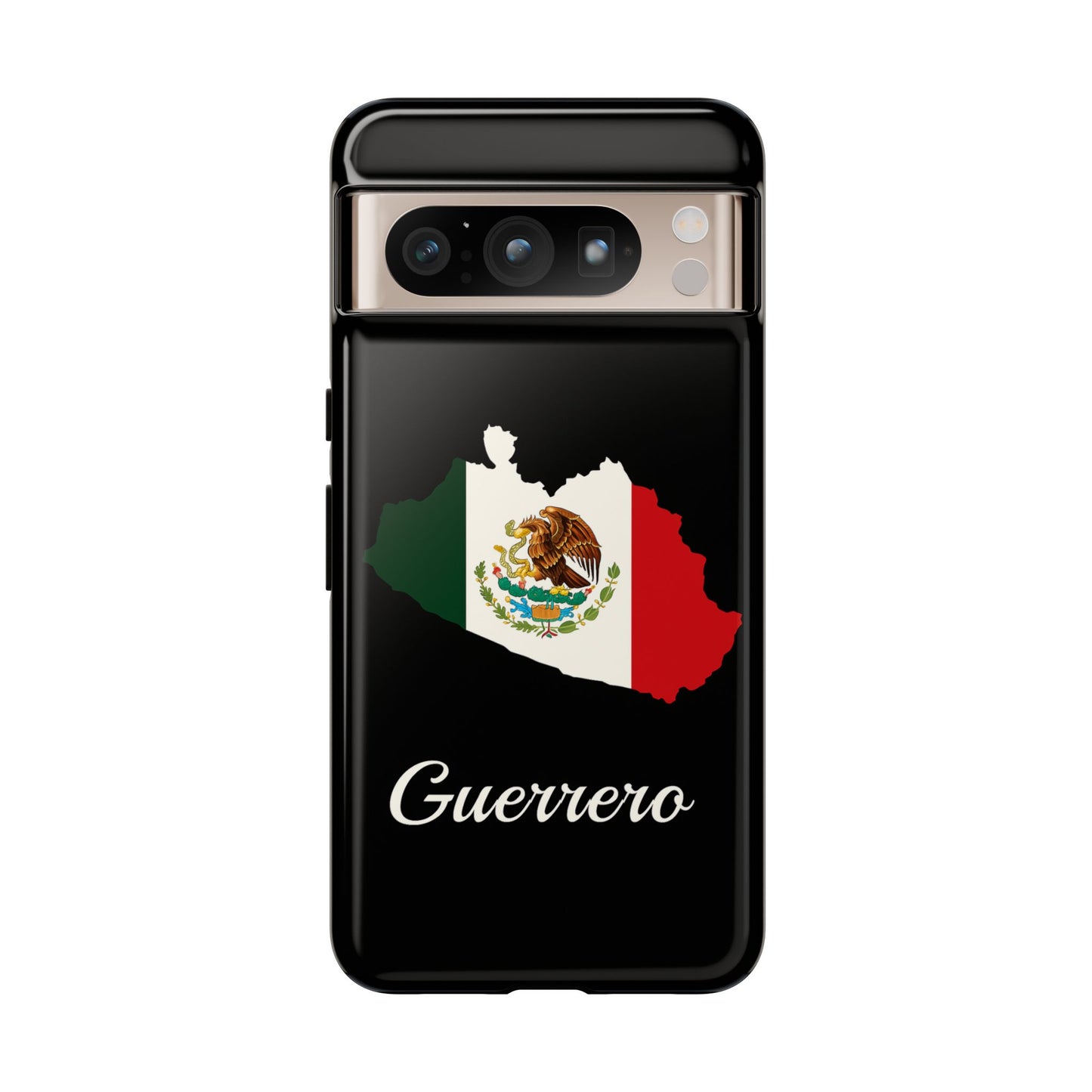 Guerrero Mexico Flag Map Phone Case | Mexican American Pride Tough Case for iPhone & Samsung