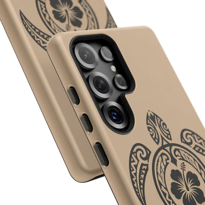 Polynesian Turtle Phone Case | Hawaiian Beach Tough Cover