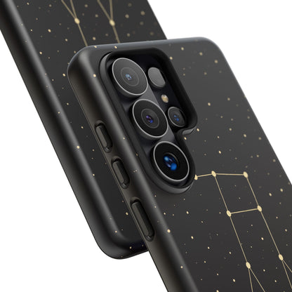 Gemini Zodiac Constellation Phone Case – Luxe Gold Celestial Cover