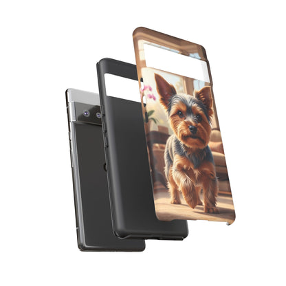 Yorkshire Terrier Phone Case – Cute Yorkie Puppy Tough Case (iPhone, Samsung, Pixel)