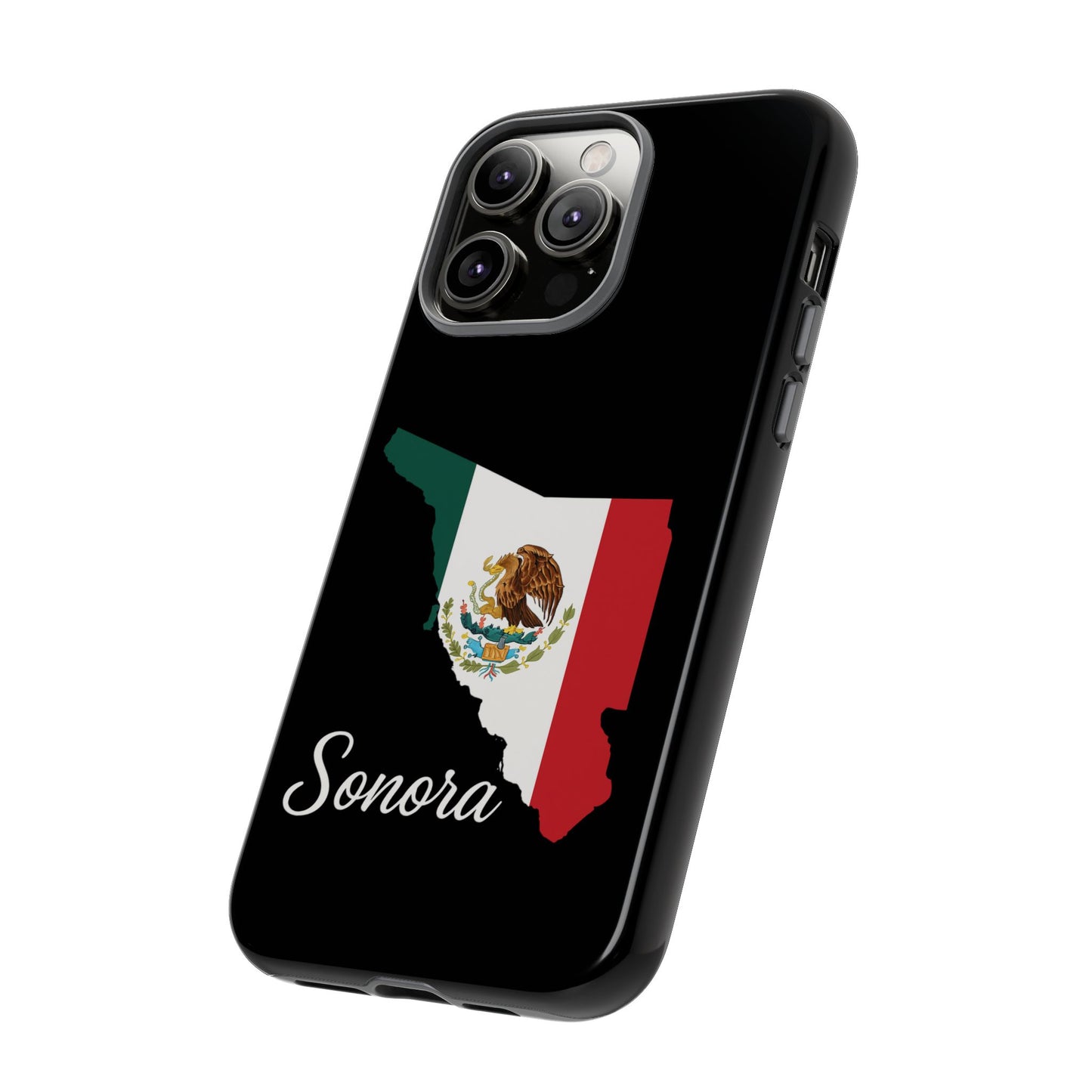 Sonora Mexico Flag Map Phone Case | Mexican American Pride Tough Case for iPhone & Samsung