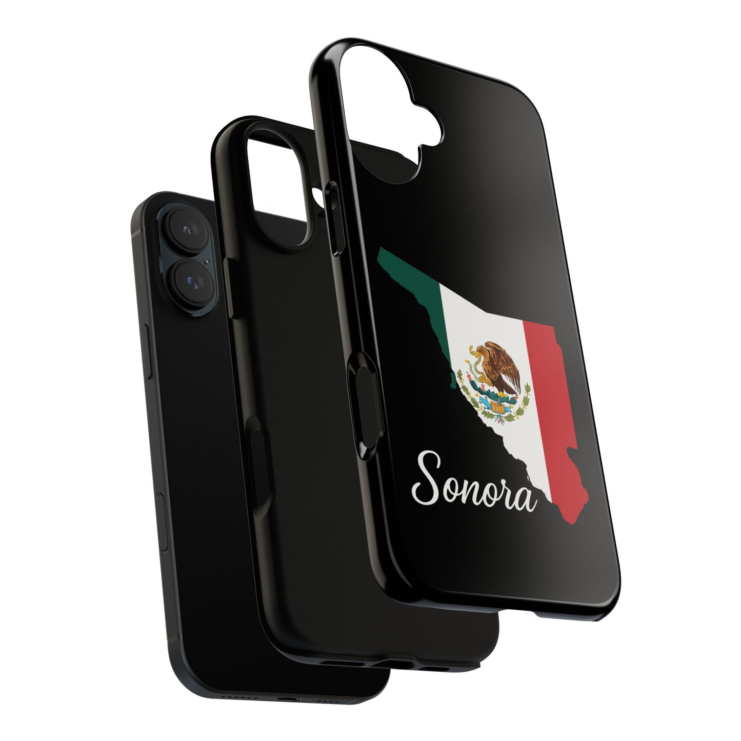 Sonora Mexico Flag Map Phone Case | Mexican American Pride Tough Case for iPhone & Samsung