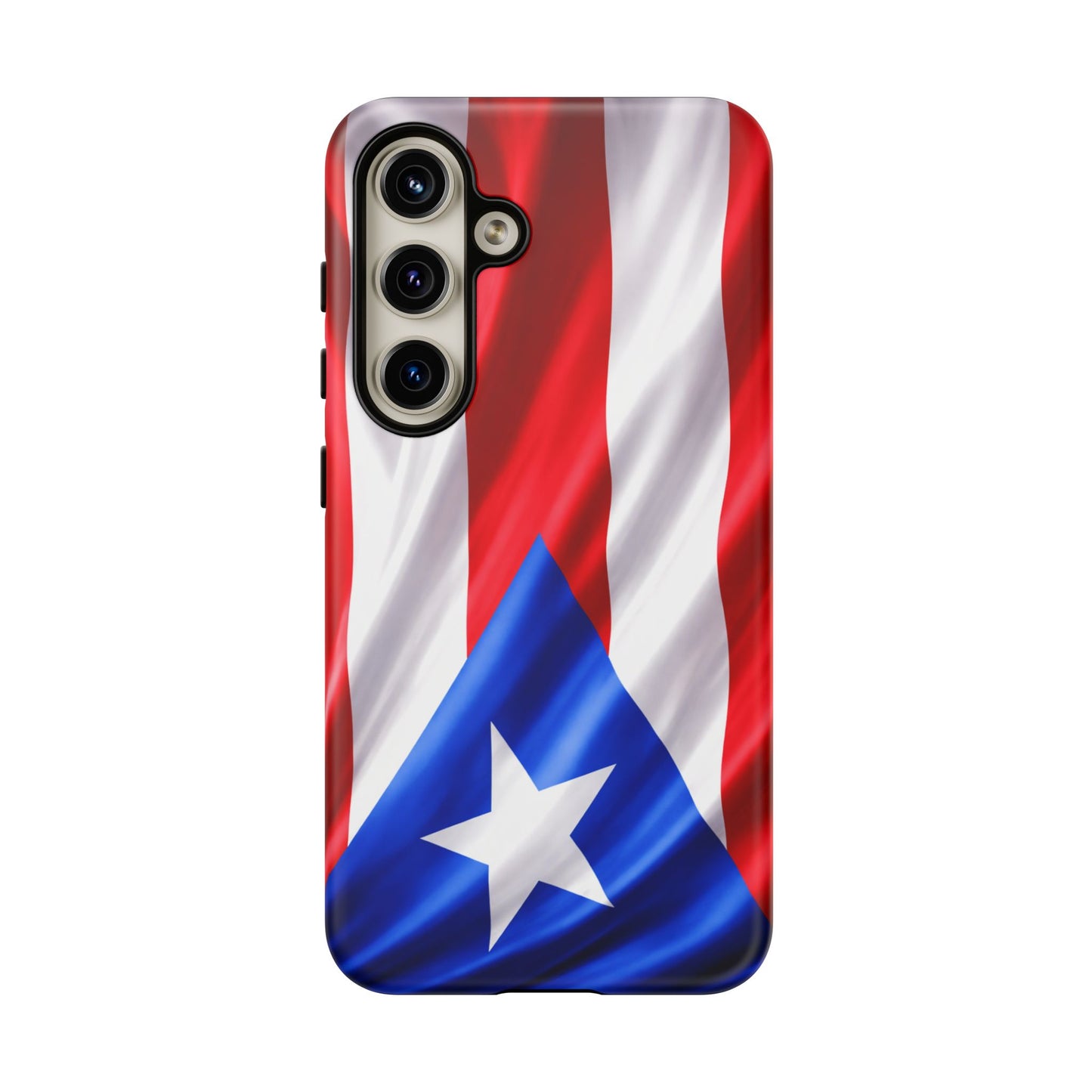 Puerto Rico Flag Phone Case | Boricua Pride Tough Case | Puerto Rican Flag Protective Cover for iPhone & Samsung
