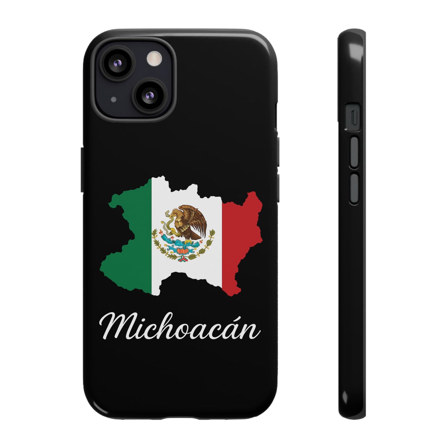 Michoacán Mexico Flag Map Phone Case | Mexican American Pride Tough Case for iPhone & Samsung