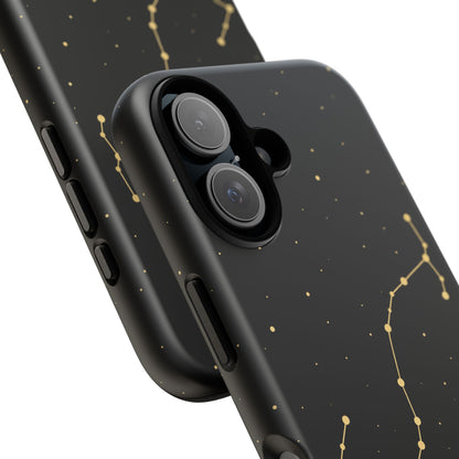 Scorpio Zodiac Constellation Phone Case – Luxe Gold Celestial Cover