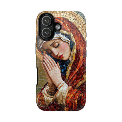 Virgin Mary Phone Case, Catholic Phone Case, Christian Aesthetic Case, Religious iPhone Case, Saint Art Case, Faith Gift