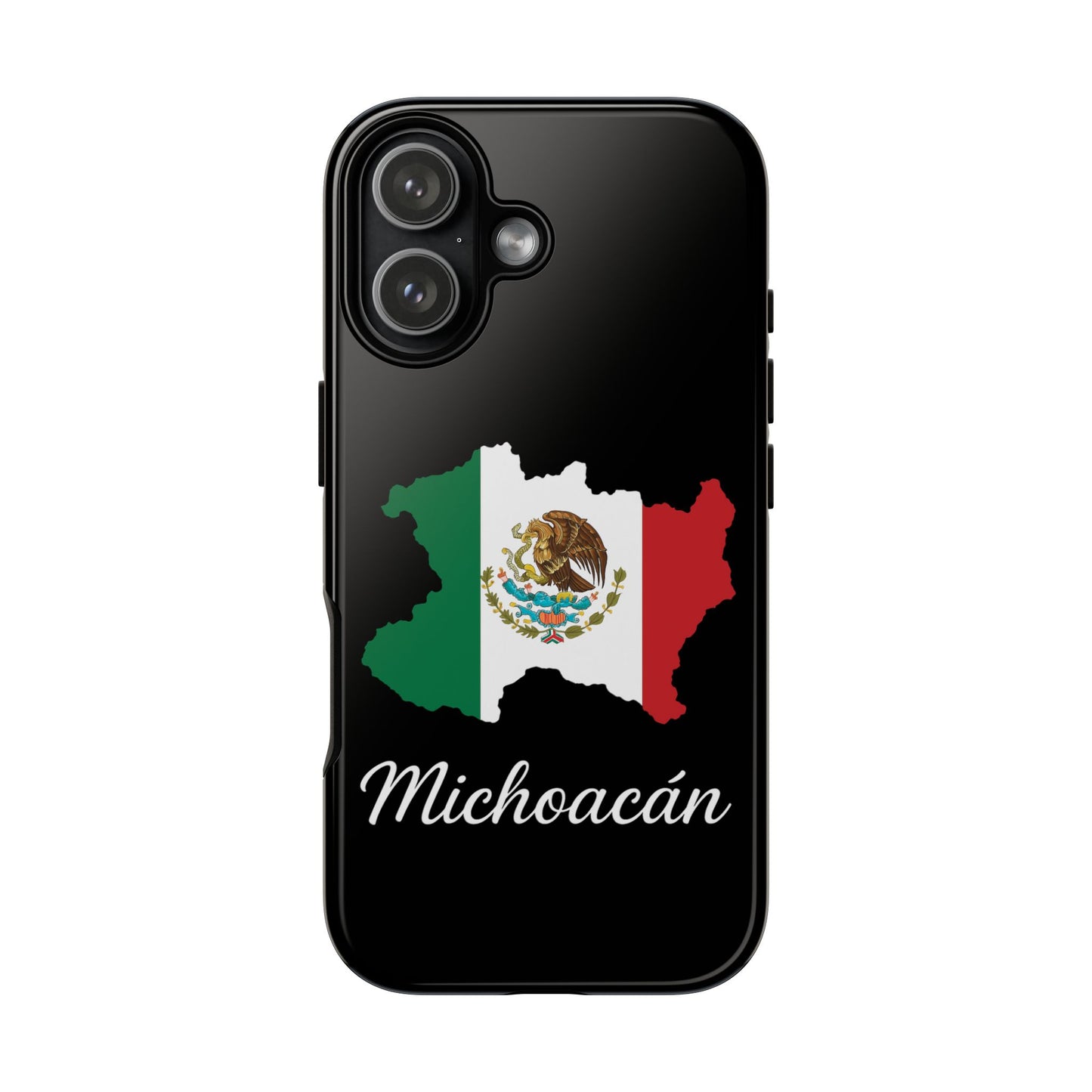 Michoacán Mexico Flag Map Phone Case | Mexican American Pride Tough Case for iPhone & Samsung