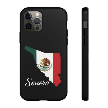 Sonora Mexico Flag Map Phone Case | Mexican American Pride Tough Case for iPhone & Samsung