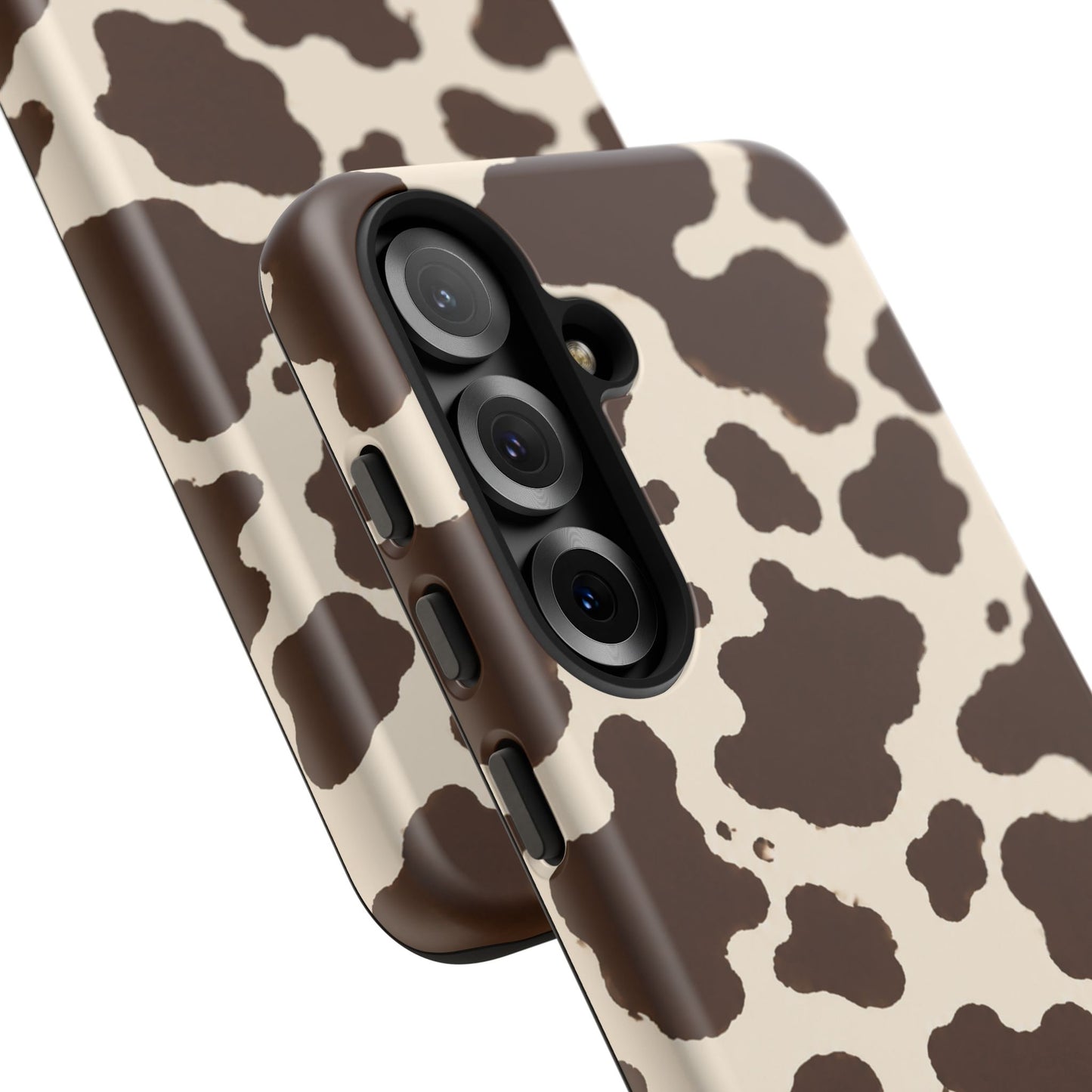 Western Cow Print Tough Phone Case for iPhone Samsung Galaxy Pixel