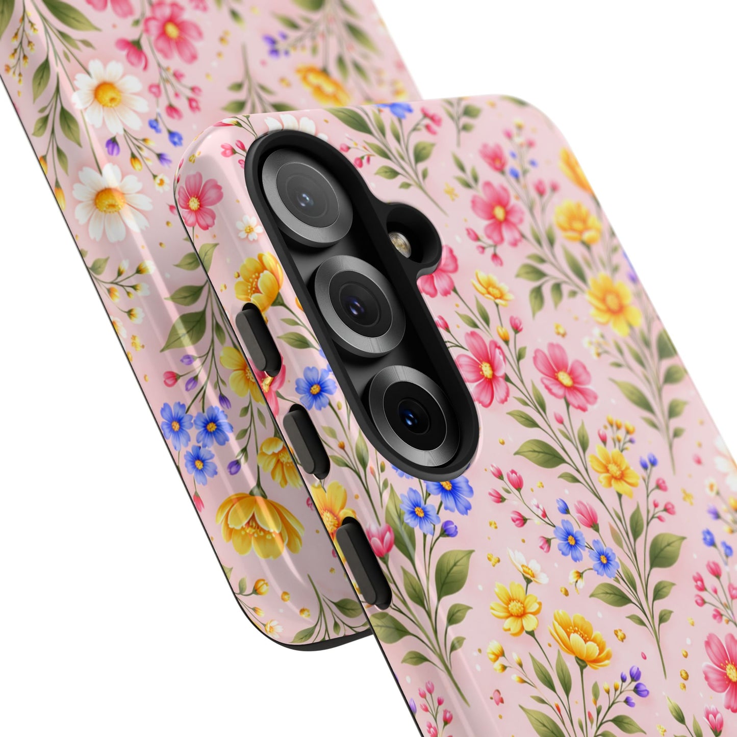Wildflower Floral Phone Case Vintage Spring Meadow Tough Cover