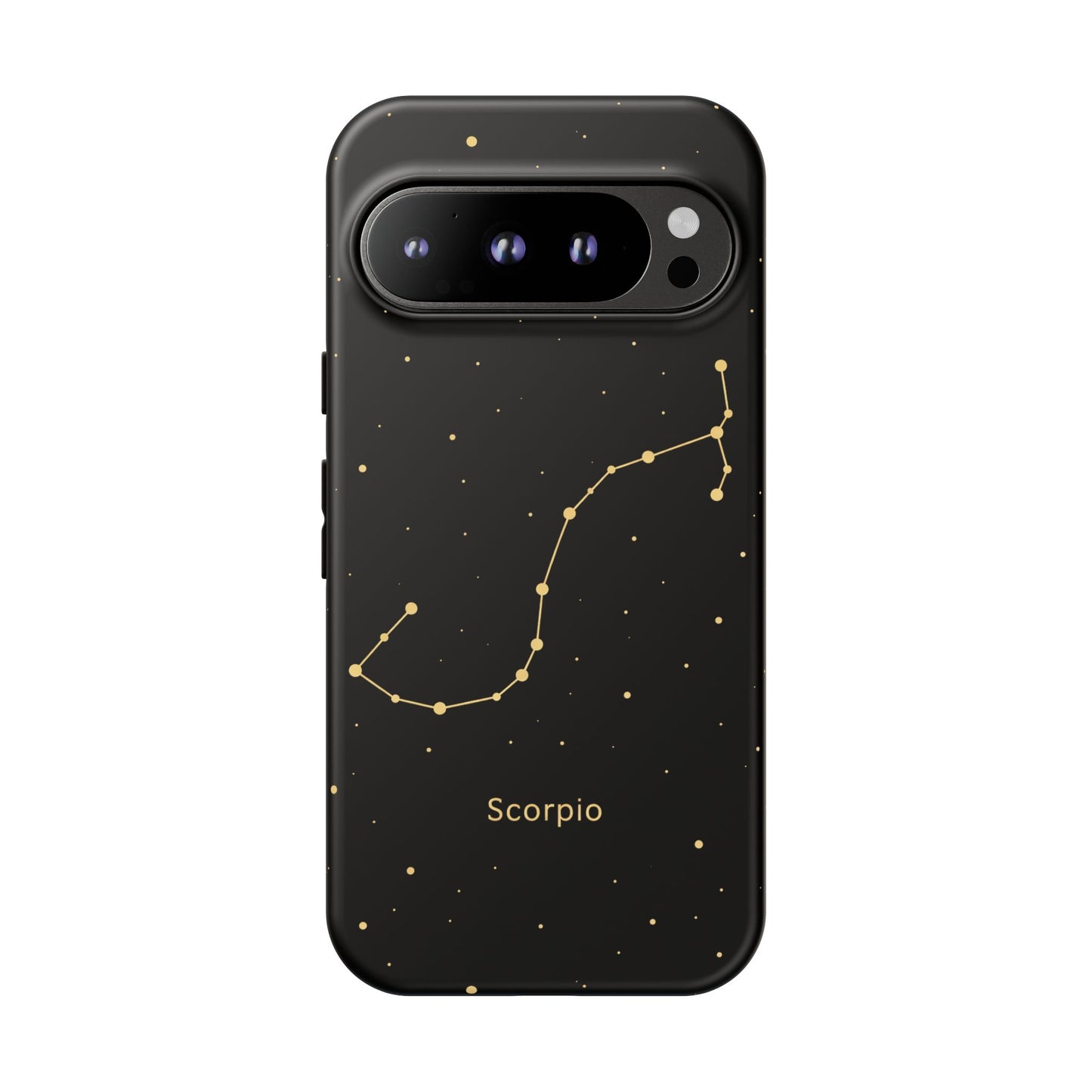 Scorpio Zodiac Constellation Phone Case – Luxe Gold Celestial Cover