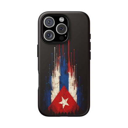 Cuban Flag Phone Case | Cuba Flag Tough Case | Patriotic Cuban Pride iPhone Samsung Protective Cover