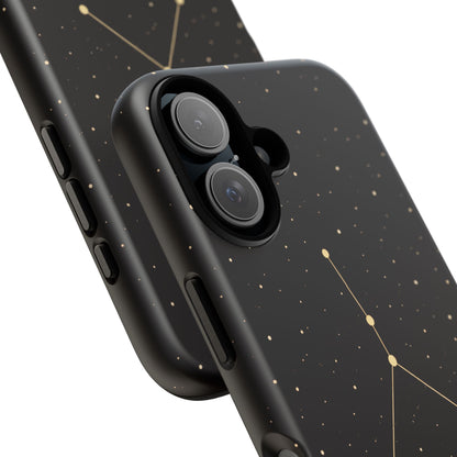 Cancer Zodiac Constellation Phone Case – Luxe Gold Celestial Cover