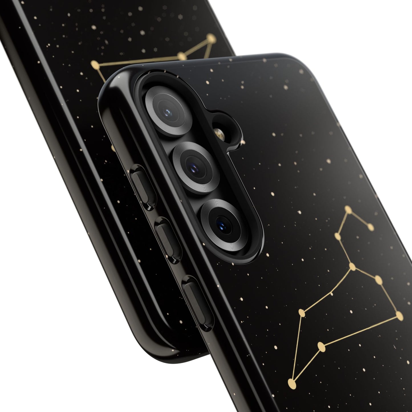 Leo Zodiac Constellation Phone Case – Luxe Gold Celestial Cover
