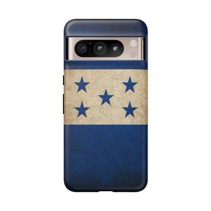Honduras Flag Phone Case | Vintage Honduran Flag iPhone & Samsung Tough Protective Case