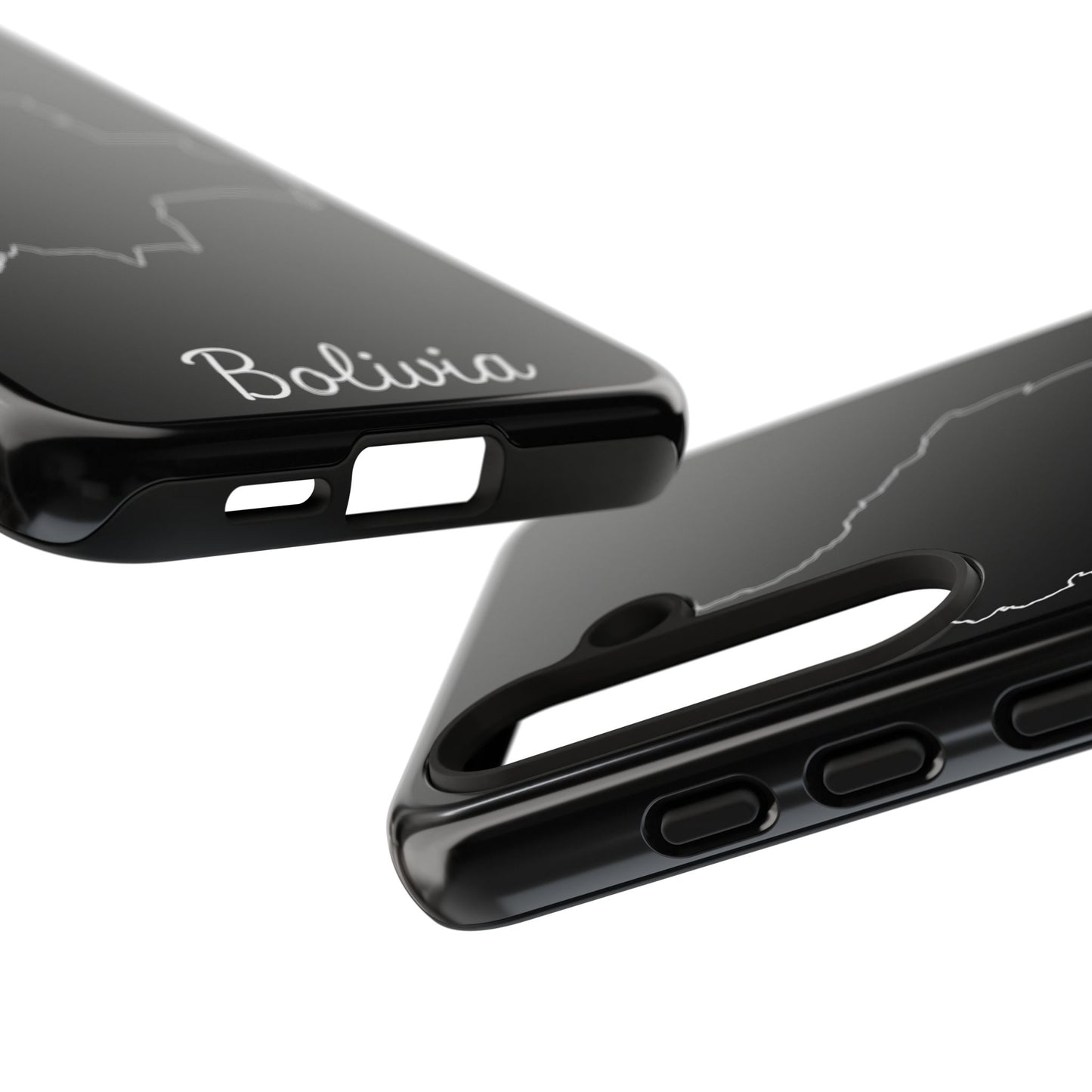 Bolivia Outline Phone Case – Minimal Country Map Tough Cover