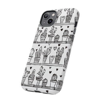 Cactus Succulent Phone Case Cute Plant Aesthetic iPhone Samsung Cover