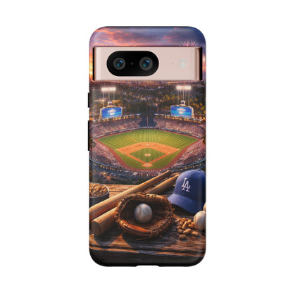Baseball Sunset Stadium Phone Case LA Game Day Sports Aesthetic Case