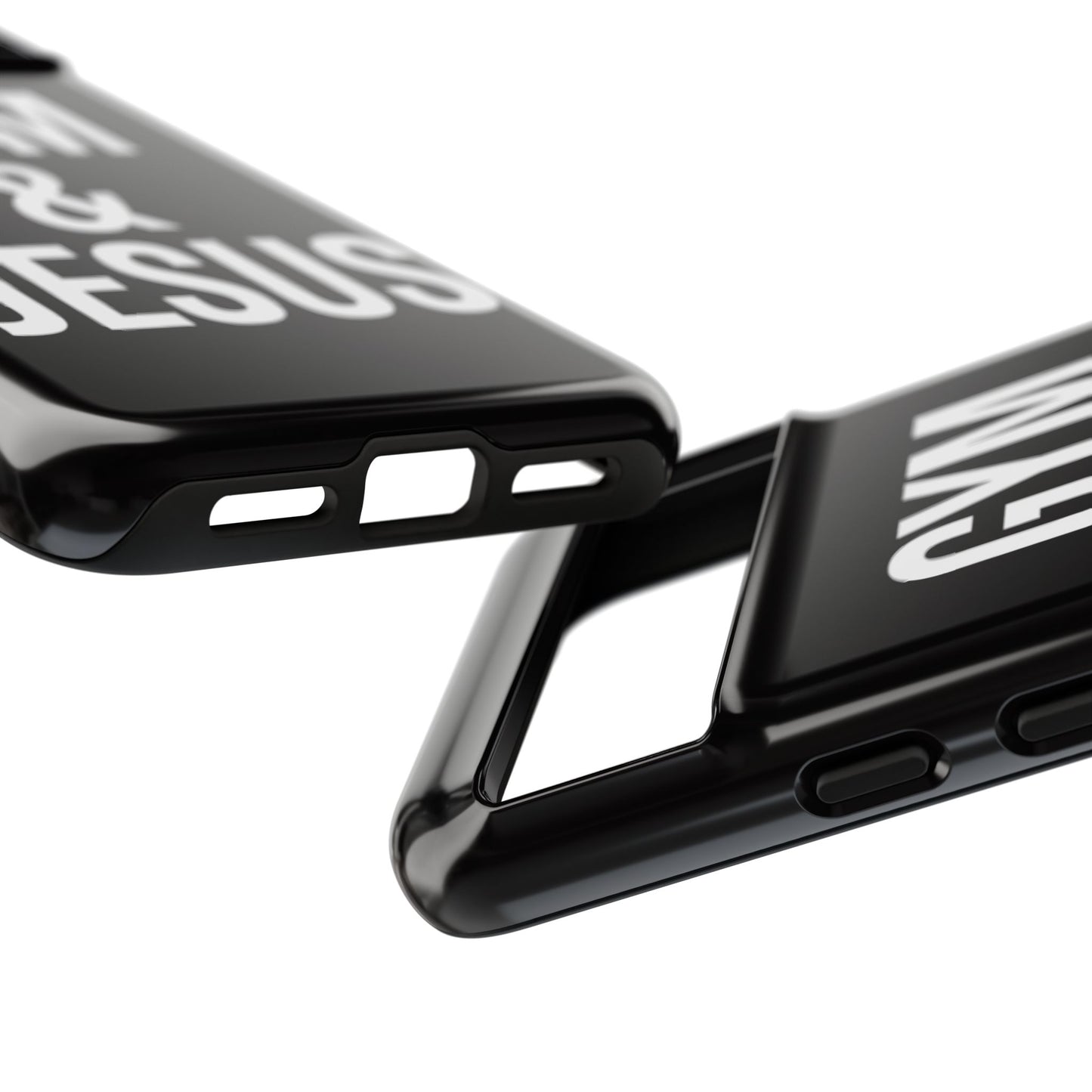 Gym & Jesus Phone Case Christian Faith Workout Gym Motivation Case