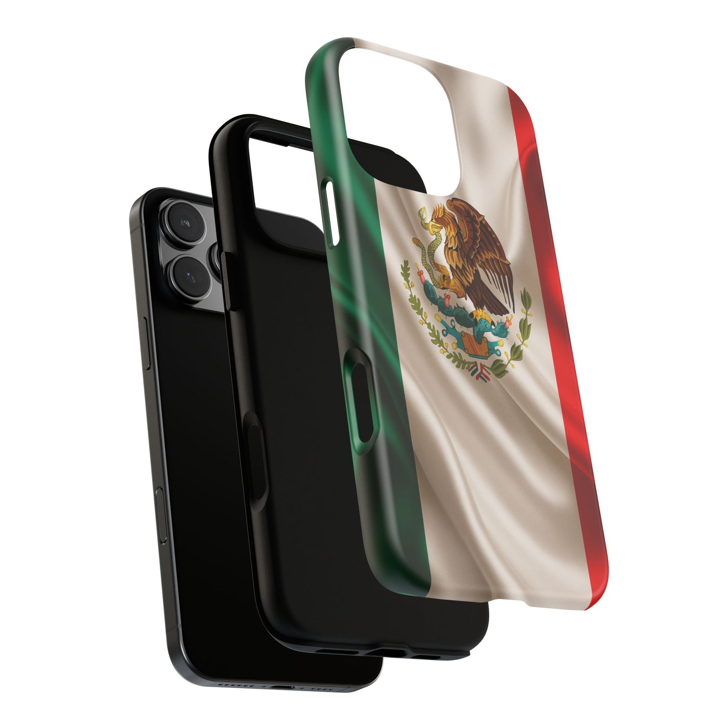 Mexico Flag Phone Case | Mexican Pride iPhone & Samsung Case | Tricolor Aesthetic Tough Protective Cover